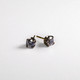 White gold prong-set gem