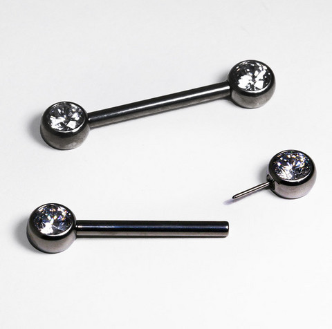 Threadless nipple bar
