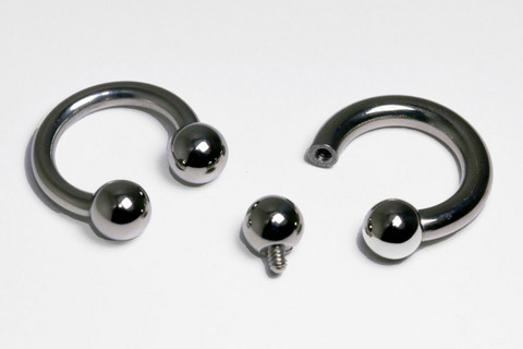 2mm circular barbell