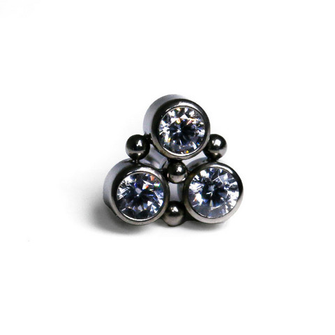 Beaded trinity end
