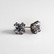White gold princess cut gem