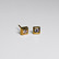 Gold gem square