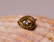 Pear double millgrain end