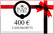 Lahjakortti 400 euroa