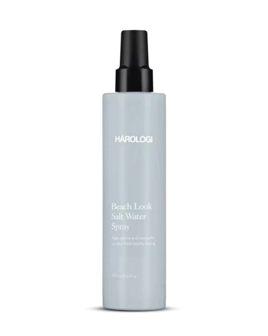 Beach look salt water spray