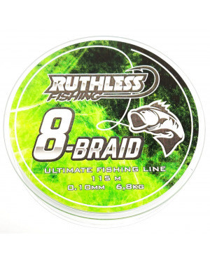 Ruthless 8-Braid Kuitusiima 0,16mm