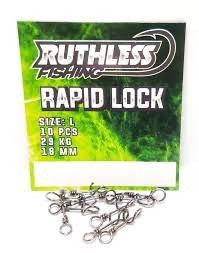 Rutless Rapid Lock viehelukko koko M, 10kpl
