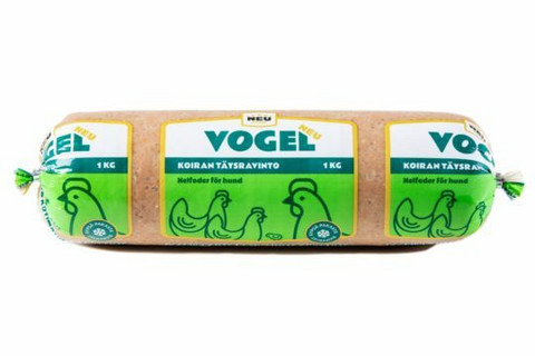 Vogel 1 kg kypsä koiranruoka, NEUfraukotimainen