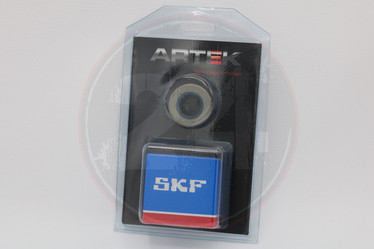 Kampiakselin laakerit + stefat SKF 6204 TN9 C4 Polymer, Minarelli Am6