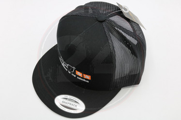 Lippalakki Stage6 Trucker, musta