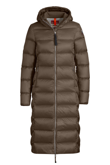 Parajumpers Leah pitkä untuvatakki hupulla