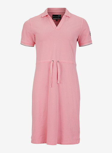 Pelle P Tide polo dress - vaaleanpunainen pikeemekko