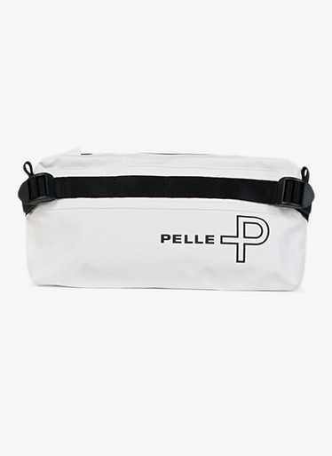 Pelle P beltbag - vedenpitävä vyölaukku valkoisena ja tummansinisenä