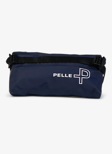 Pelle P beltbag - vedenpitävä vyölaukku valkoisena ja tummansinisenä