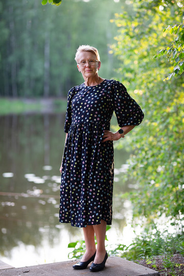 Soulmate Windsor hihallinen pallomekko