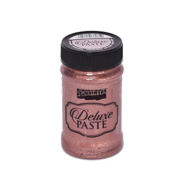 Pentart deluxe paste 100 ml, ruusukulta