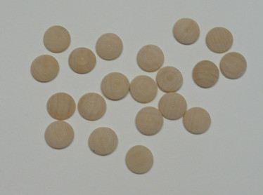 Puunappi 12 mm,  20 kpl