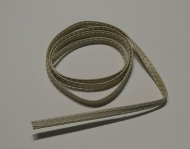 Tekonahkahihna 3 mm, beige