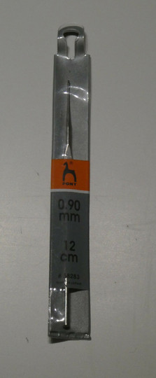 Virkkuukoukku 0,90 mm