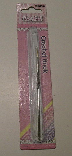 Virkkuukoukku 0,80 mm