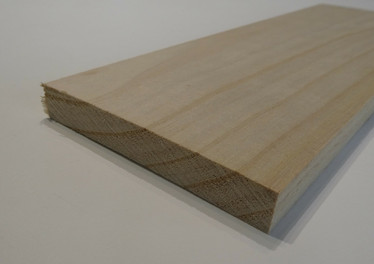 Keisarinpuu puulevy 15 x 105 mm