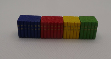 Minikirjat 4 kpl, 1:12