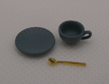 Kahvikuppi harmaa, 1:16