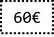 Lahjakortti 60 EUR