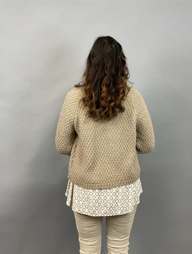 Neuletakki, beige