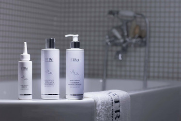 BTB 13 vitamin shampoo ja hoitoaine pakkaus