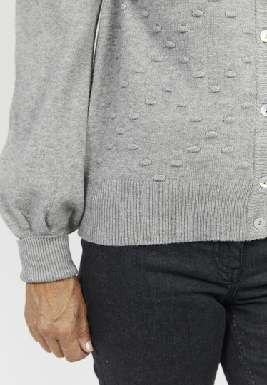 Neuletakki Alisa, Light grey melange