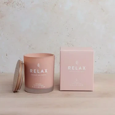 Relax kynttilä, kurkku, eukalyptus, freesia 55 h