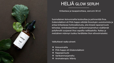 Unna Nordic Seerumi HELJÄ Glow Serum 30 ml