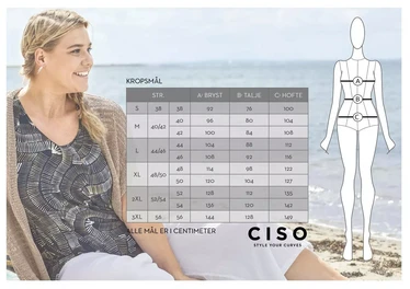 Plus Size mekko kauniilla printtikuviolla