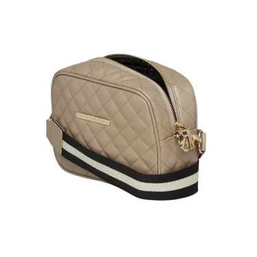 Linnea Harlequin Crossbody Bag , taupe