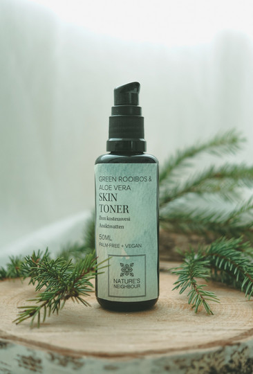 Green Rooibos & Aloe Vera Skin Toner- kasvovesi 50ml
