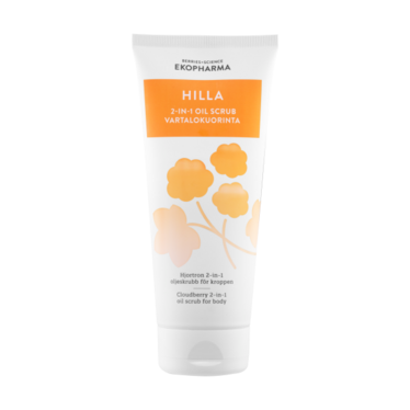 Hilla 2-in-1 Oil Scrub- vartalokuorinta 200ml