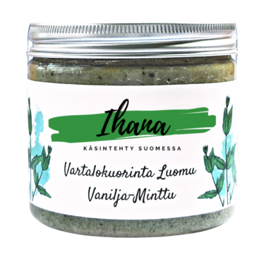 Luomu Vanilja-Minttu- vartalokuorinta 200ml