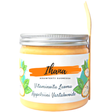 Vitaminoitu Luomu Appelsiini- Vartalovoide 200ml