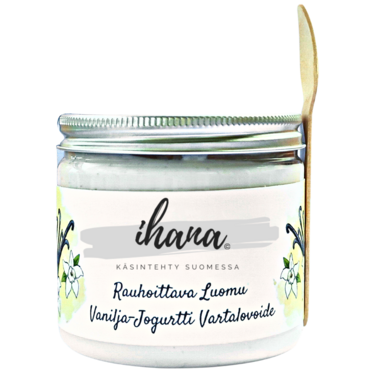 Rauhoittava Luomu Vanilja-Jogurtti- Vartalovoide 200ml