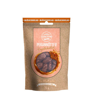 Pekannötter i mjölkchoklad