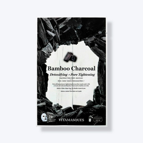Bamboo Charcoal Detox Sheet Mask
