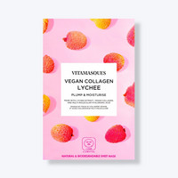 Vegan Collagen Lychee Sheet Mask
