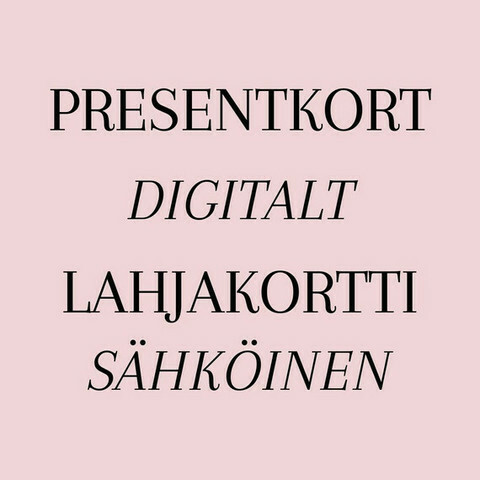Lahjakortti, sähköinen KLASSINEN KASVOHOITO 50min
