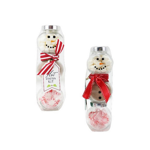 Snowman Jar Cocoa Set