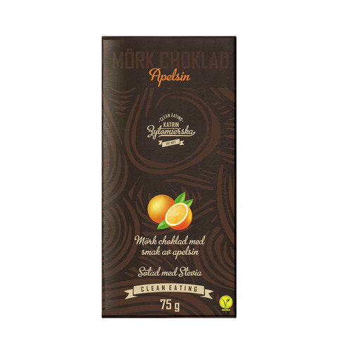Sockerrik choklad med apelsin