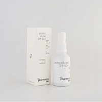 PROTECT & CARE SPF 50+ Natural & Vegan Sunscreen Cream