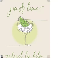Gin and Lime Lip Balm