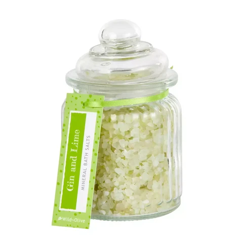 Gin & Lime Bath Salt Jar