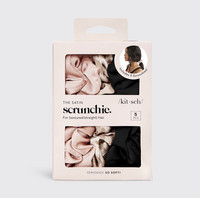 Satin Scrunchies 5-pack